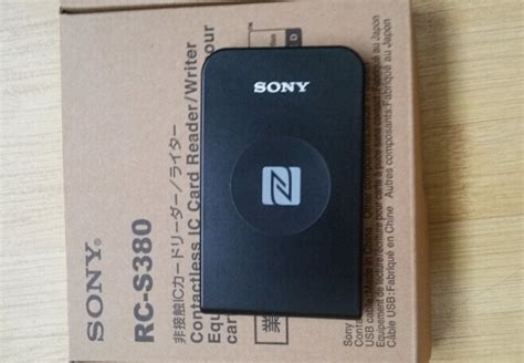 usb nfc reader rc-s380 s|Sony Corporation .